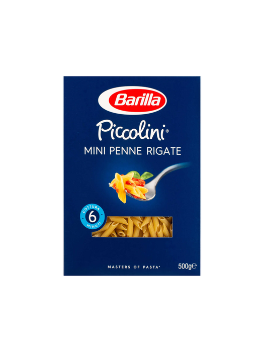 BARILLA Piccolini Mini Penne Rigate - 500 g