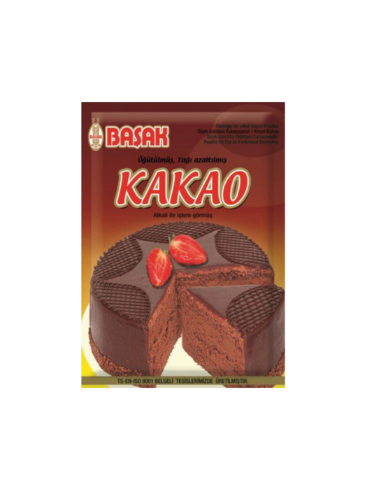 BASAK Sterk van Olie Ontdaan Cacaopoeder - 25 g