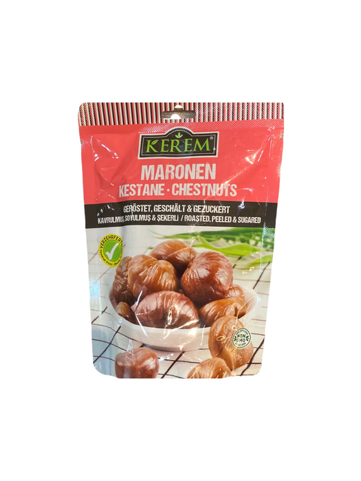 KEREM Gesuikerde Kastanjes, Geroosterd en Geschild - 125 g
