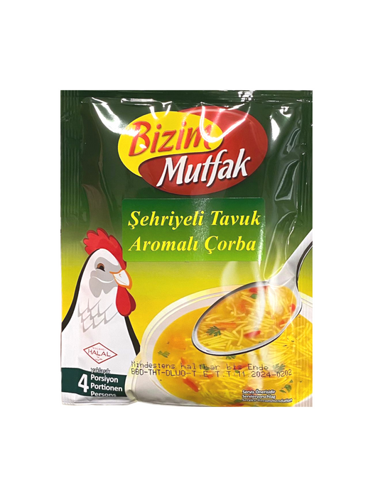 BIZIM MUTFAK Şehriyeli Tavuk Aromali Çorba - 62 g