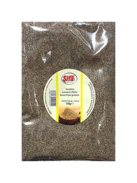 ŞIFA Zwarte Gemalen Peper - 140 g