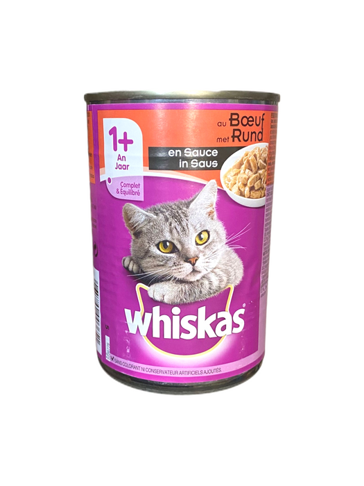 WHISKAS Kattenvoer met Rund - 400 g