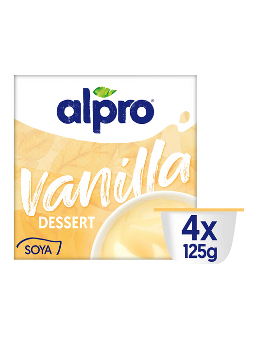 ALPRO Soja Vanille Dessert - 4 x 125 g