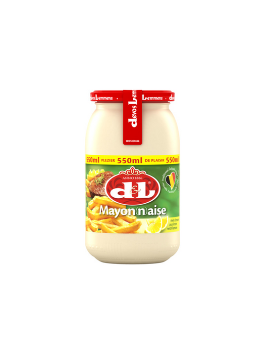 DEVOS LEMMENS Mayonaise Met Citroen - 550 ml