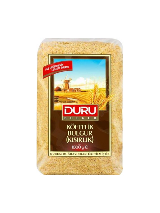DURU Fijne Bulgur / Koftelik kisirlik bulgur - 1 kg
