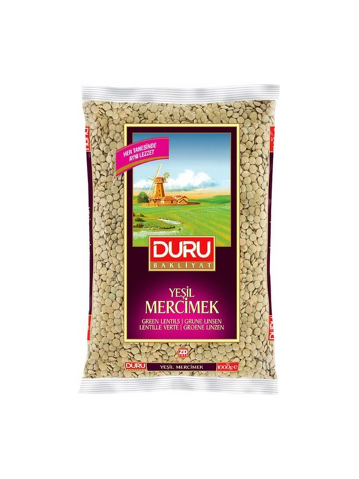 DURU Groene Linzen / Yesil mercimek - 1 kg