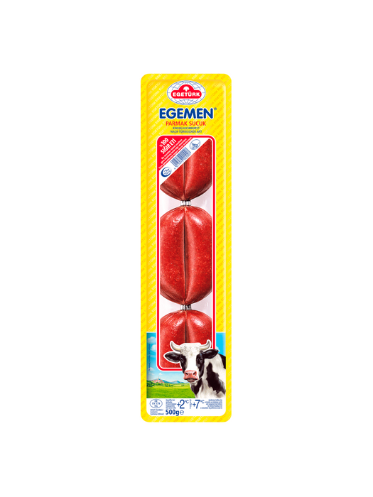 EGETÜRK Egemen Parmak Sucuk - 500 g