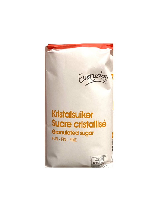 EVERYDAY Fijn Kristalsuiker - 1 Kg