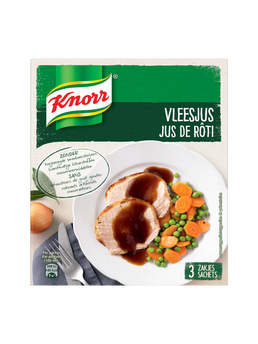 KNORR Vleesjus - 3 x 38 g