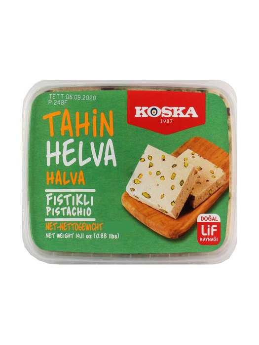 KOSKA Sesampasta Halva met Pistache - 700 g