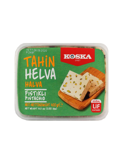 KOSKA Sesampasta Halva met Pistache - 400 g