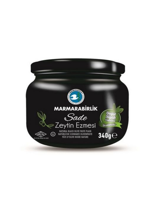 MARMARABIRLIK Zwarte Olijven Pasta - 340 g