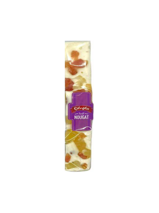 ÇILOĞLU Nougat Met Amandel | Ananas | Papaja - 100 g