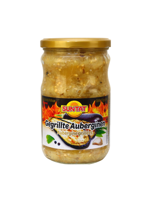 SUNTAT Gegrilde Gemarineerde Aubergine - 590 g