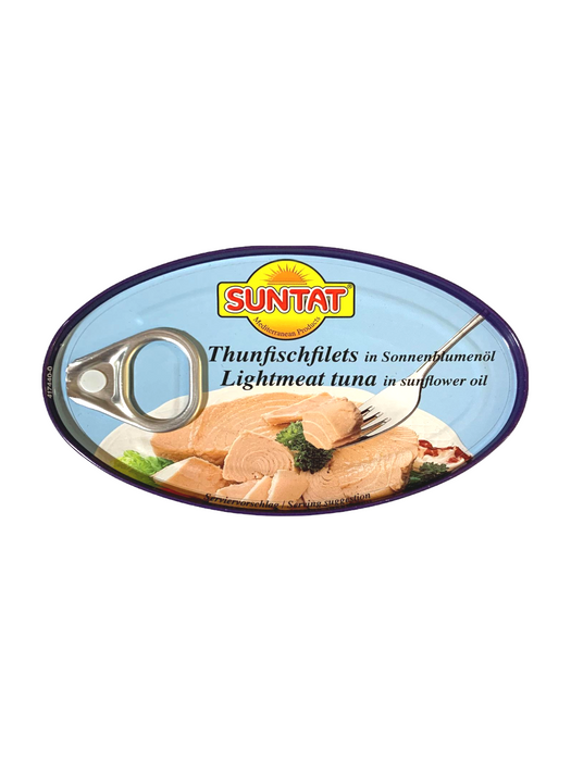 SUNTAT Tonijnfilet In Zonnebloemolie - 115 g