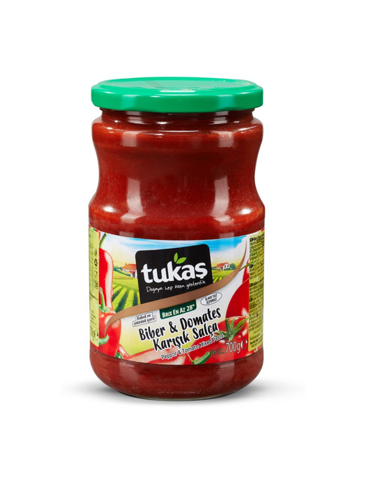 TUKAŞ Paprika en Tomatensaus - 700 g