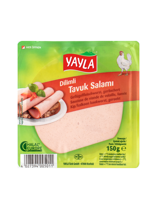 YAYLA Dilimli Tavuk Salami - 150 g