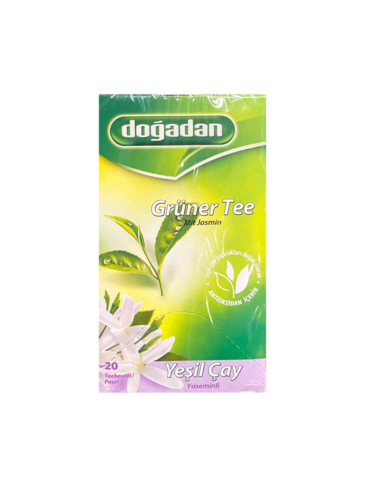DOĞADAN Green Tea with Jasmine - 20 Theezakjes
