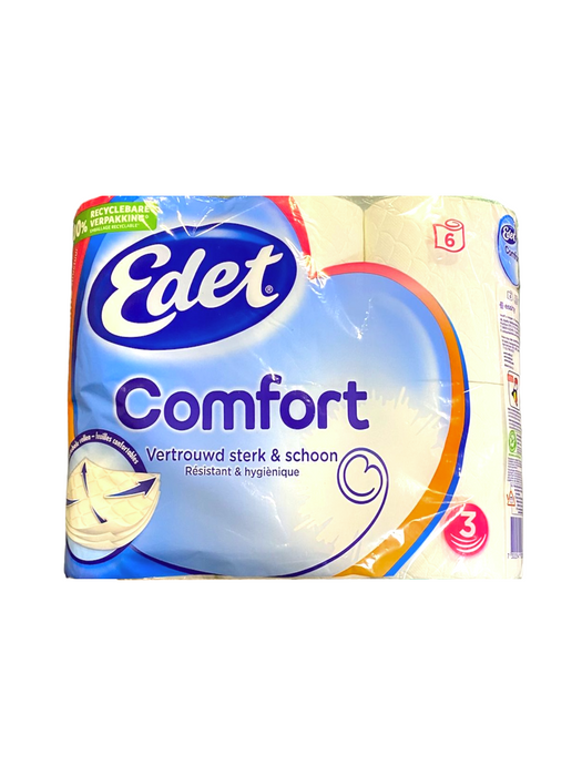 EDET Comfort Toiletpapier - 6 Stuks