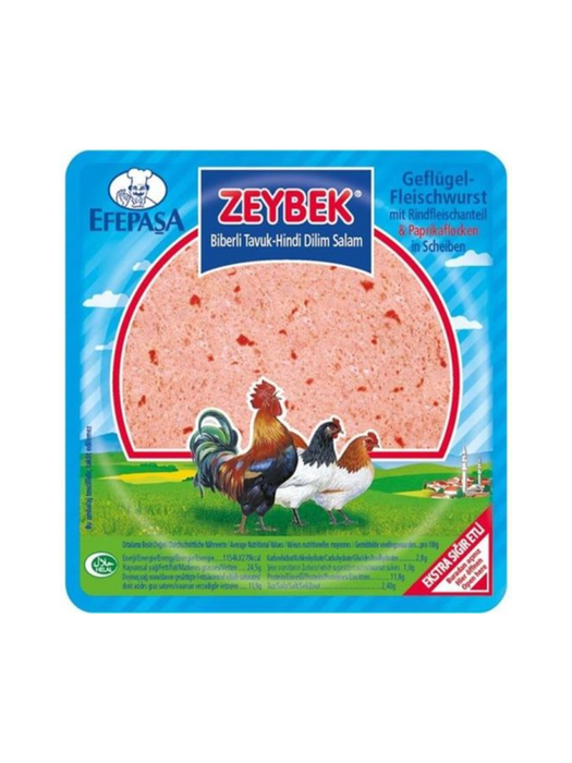 EFEPASA Zeybek Biberli Tavuk-Hindi Dilim Salam - 200 g