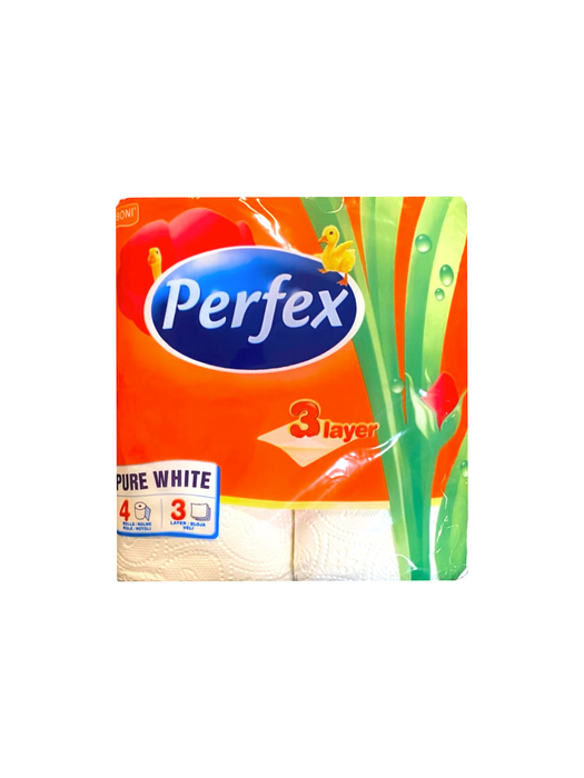 PERFEX Toiletpapier - 4 Stuks