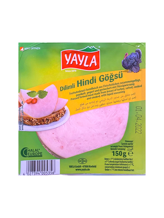 YAYLA Dilimli Hindi Göğsü - 150 g