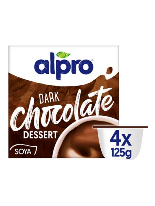 ALPRO Soja Chocolade Dessert - 4 x 125 g