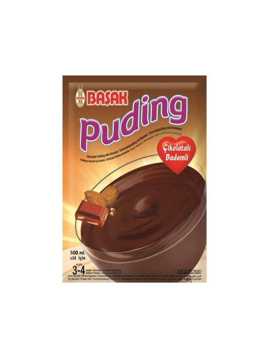 BASAK Chocoladepudding Met Amandelen - 105 g