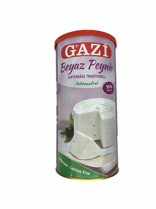 GAZI Lactosevrije Kaas / Laktozsuz Peynir 55% - 800 g