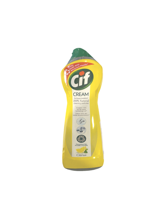 CIF Cream Schuurmiddel Citrus - 750 ml