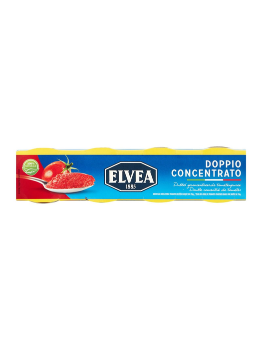 ELVEA Dubbel Geconcentreerde Tomatenpuree - 4 x 70 g