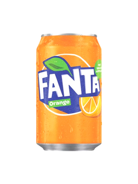 Fanta orange blik - 330 ml