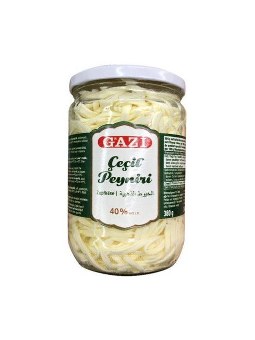 GAZI Draad Kaas / Çeçil Peynir 40% - 380 g