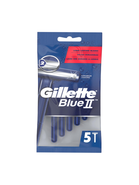 GILLETTE Blue II - 5 stuks