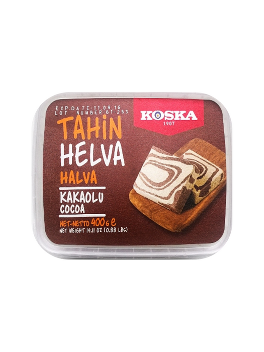 KOSKA Sesampasta Halva met Cacao - 400 g
