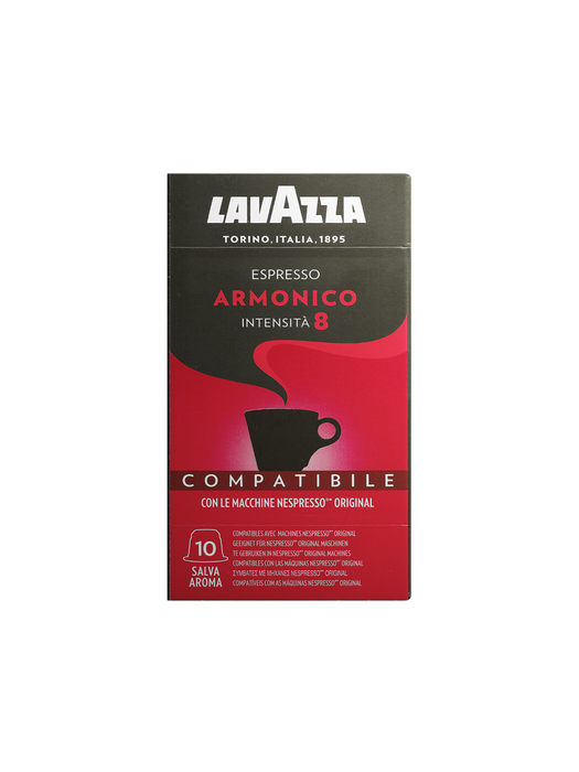 LAVAZZA Gemalen Gebrande Koffie Capsules (intensiteit 8) - 10 capsules
