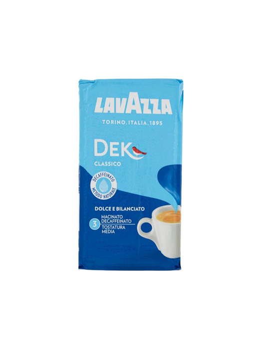 LAVAZZA Gemalen Cafeïnevrije Koffie - 250 g