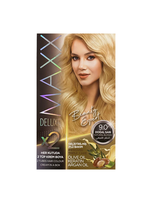 MAXX DELUXE X2 Beauty Expert 9.0 Natural Blonde - 1 Stuk