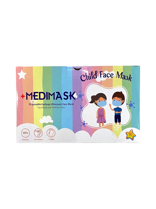 MEDIMASK Child Face Mask - 50 Stuks