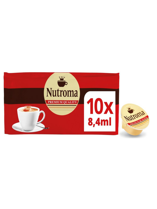 NUTROMA Romige Volle Koffiemelk - Cups 10 x 8 g