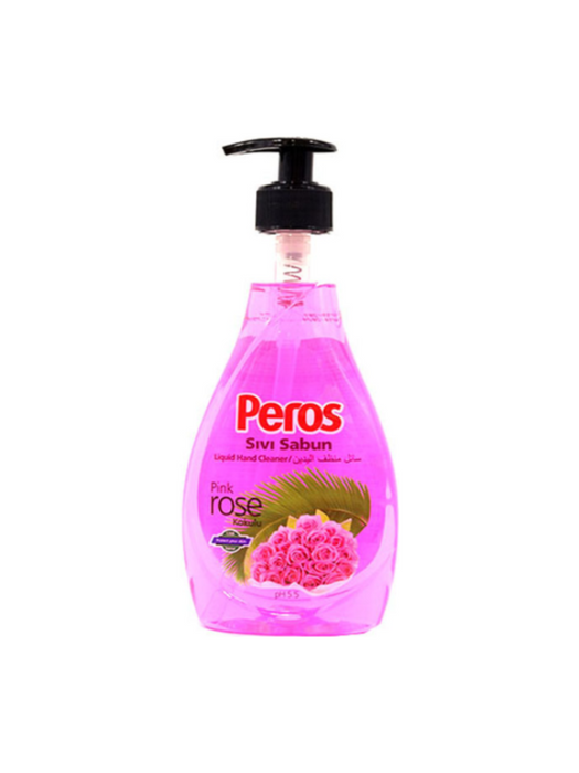PEROS Liquid Soap Pink Rose Scented - 370 ml