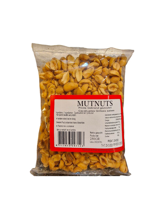 MUTNUTS Gebranden en gezouten pinda's / Kavrulmuş Fıstık - 250 g