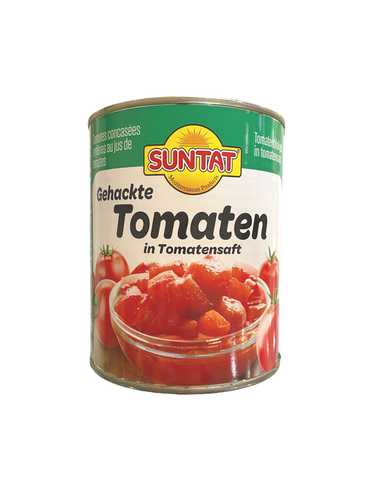 SUNTAT Tomatenblokjes in Tomatensap - 800 g
