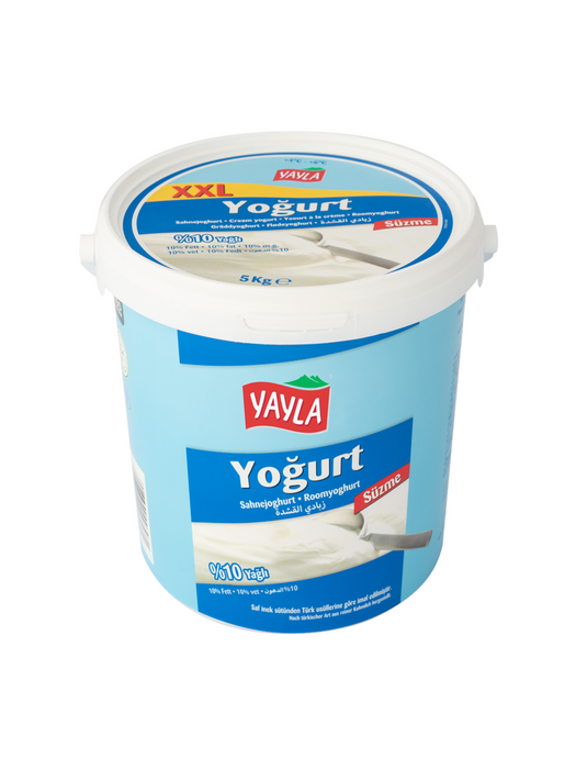 YAYLA Roomyoghurt / Süzme Yoğurt 10% - 5kg