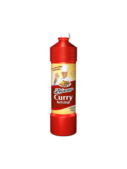 ZEISNER Curry Ketchup - 800 ml